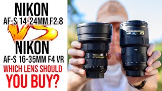 Nikon 14-24mm VS Nikon 16-35mm | Which Lens Should You BUY?