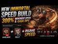 NEW IMMORTAL SPEED BUILD 300% MOVEMENT SPEED & GIGA DPS