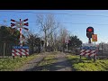 Spoorwegovergang Heiloo // Dutch Railroad Crossing
