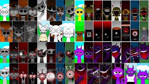 Incredibox Sprunki Mix: Wenda Vs Simon Vs Mr.Tree Vs Gray Vs Clukr Vs Durple