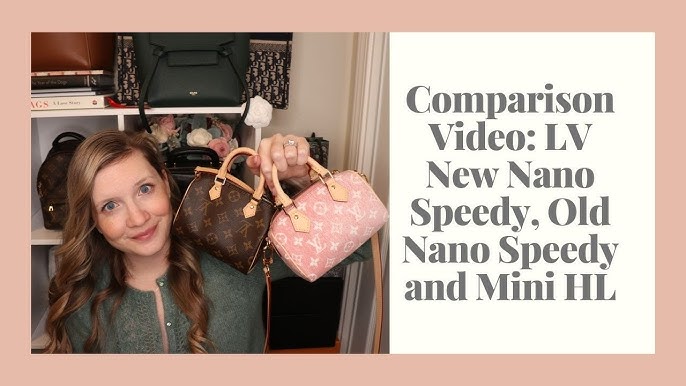 Louis Vuitton Nano Speedy (Pink Denim)￼ Unboxing and More 