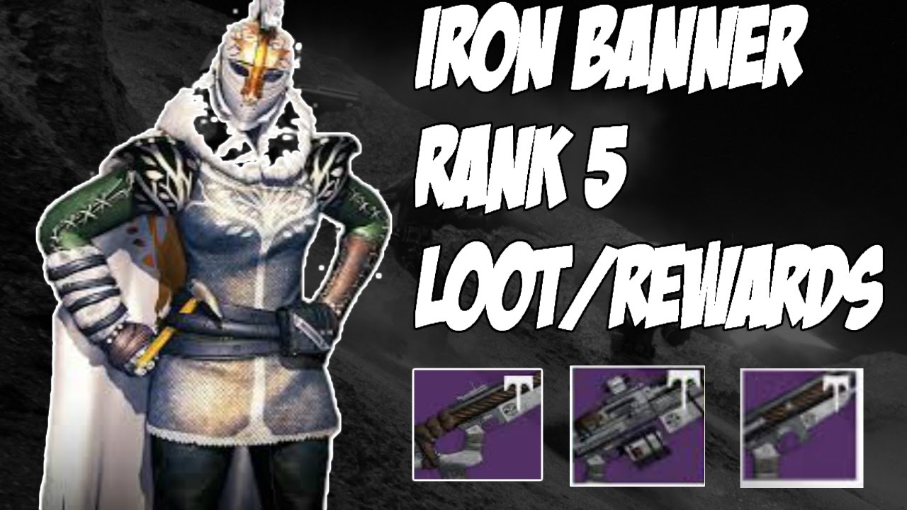 IRON BANNER RANK 5 LOOT! (God Roll Distant Star) (Binding Blaze) (Vendor Clever Dragon) - Destiny
