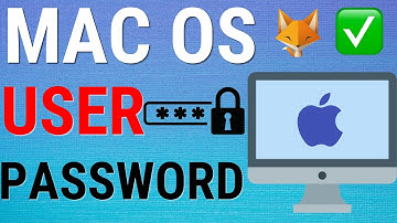 How To Change User Passwords On Macbook & Mac