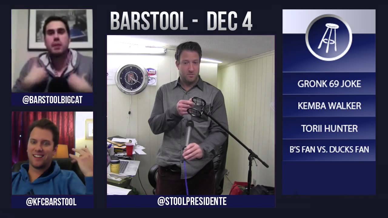 Barstool Rundown December 4 YouTube