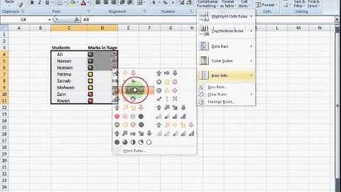 Excel 2007 Tutorial in Urdu, Cali.pk , Lesson-6