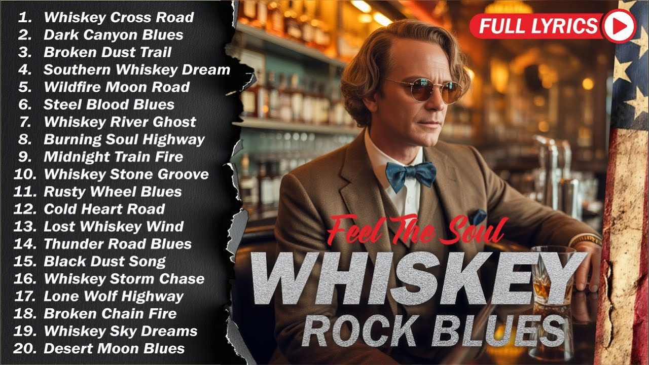 Best of Blues Rock - Emotional Soulful Guitar & Soothing Blues Melodies for Relaxing | 24/7 Stream
