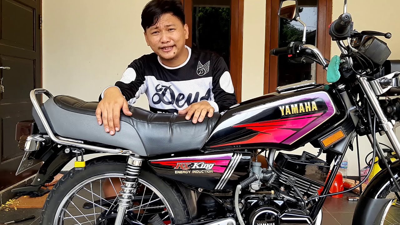 Restorasi RX King Master 1995 (Unboxing Jok Lama Kotak-Kotak)