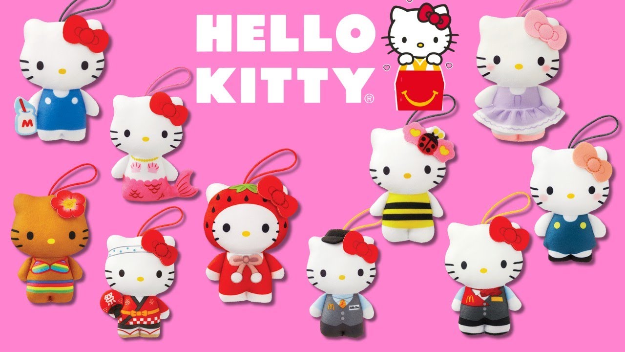 Coleção Completa HELLO KITTY McDonald's Agosto 2025 - YouTube