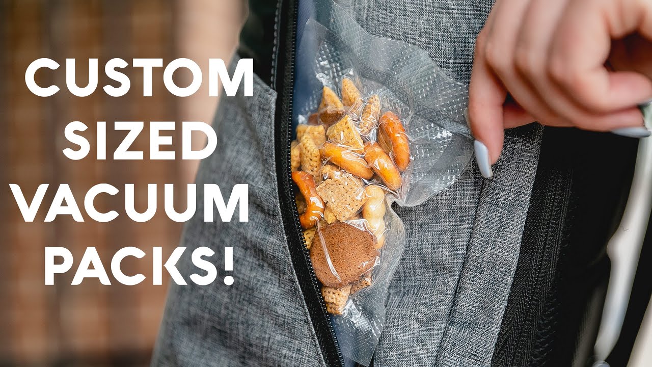 Hack: ​How to make Custom Sized Vacuum Sealer Packs!! - Avid Armor