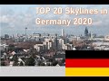 Top 20 Skylines in Germany 2020