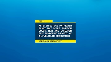 18 Elegant Lower Thirds | After Effects template