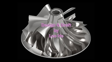 Turbo Impeller - Design & Draft