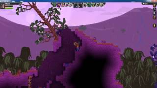 Starbound - How to Cut a Tree ( HD )