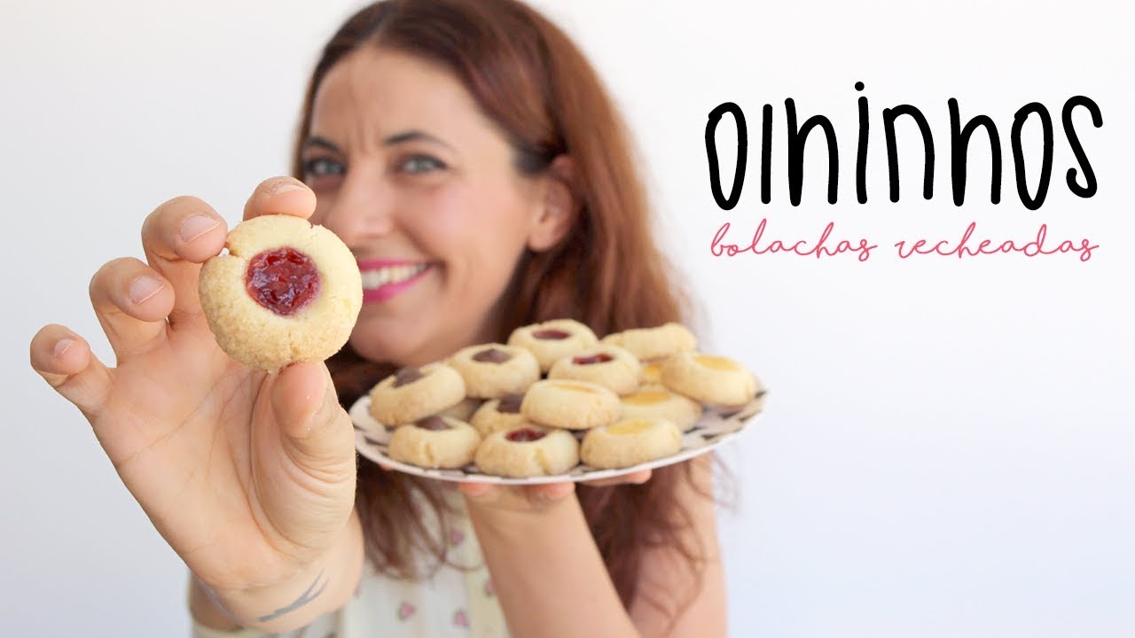 Olhinhos- Bolachas recheadas de vários sabores- Muito fáceis!