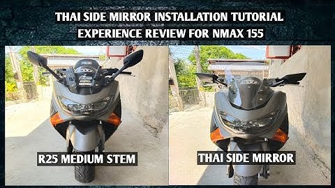 Thai Side Mirror l Installation Tutorial l Experience Review l for Nmax155 v1