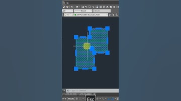 Generate Hatch Boundary in autocad #architecture #autocad #hatchboundaryinautocad