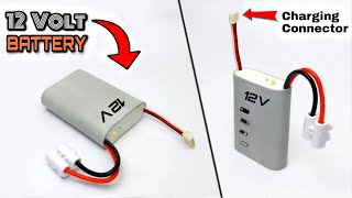 How to make 12 Volt Battery From PVC Pipe  Rechargeable 12V Battery Homemade | adi Experiment