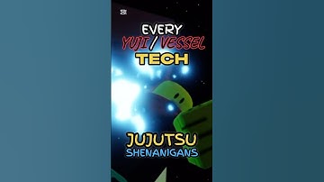 EVERY YUJI TECH IN JJS (that i know) #jjs #jujutsukaisen #yuji #oblox