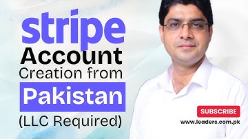 How To Create Your Stripe Account From Pakistan (LLC Required)