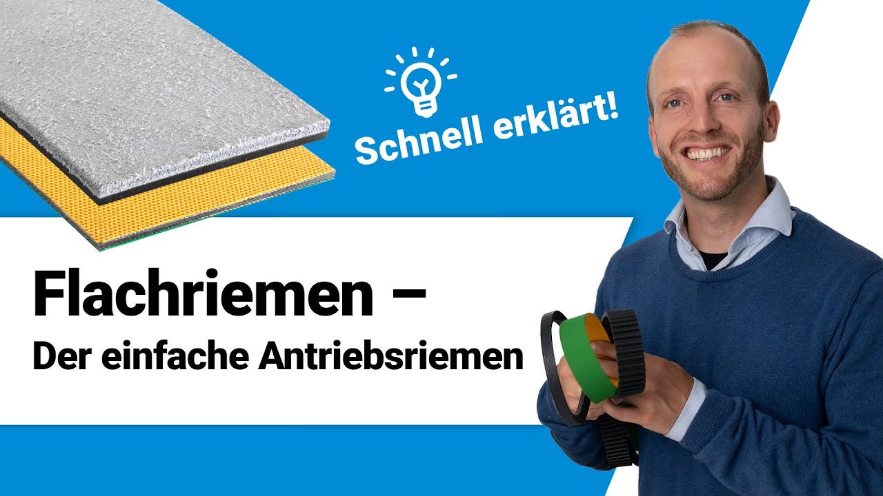 Flachriemen | Der einfache Antriebsriemen | Schnell erklärt – Z24.de
