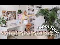 ROOM TOUR 2020 | pinterest aesthetic, white, plants, led lights