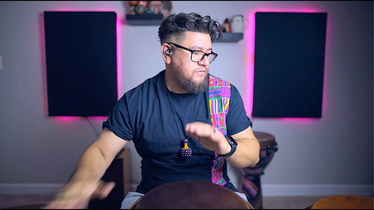 Как сделать афро-бит на конгах