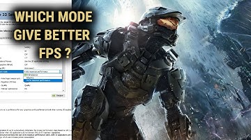 Nvidia Power settings Optimal vs Adaptive vs Maximum modes