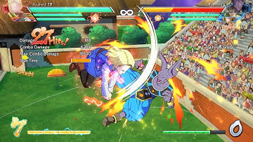 Android 18 Midscreen TOD with frieza and A 16