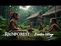 Borneo rainforest  dayak people  village  nature  bird sounds  peaceful relaxing music