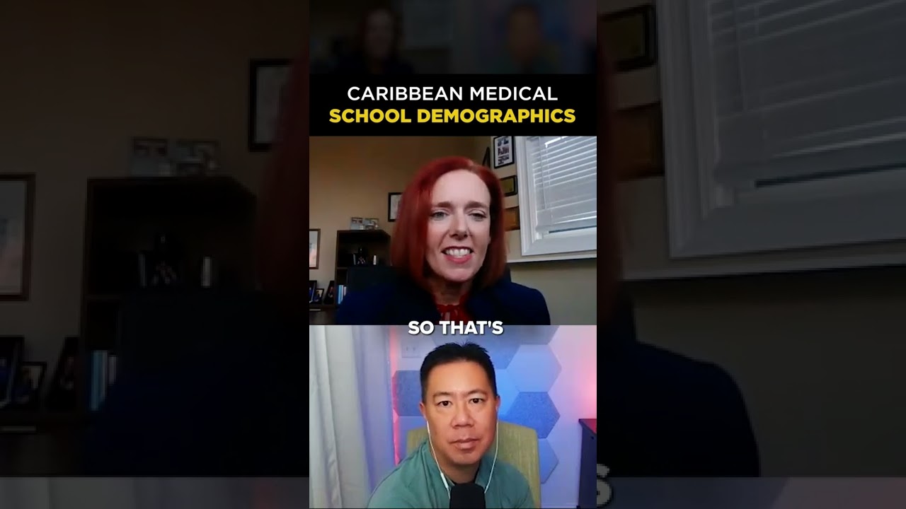 Caribbean medical school demographics #shorts