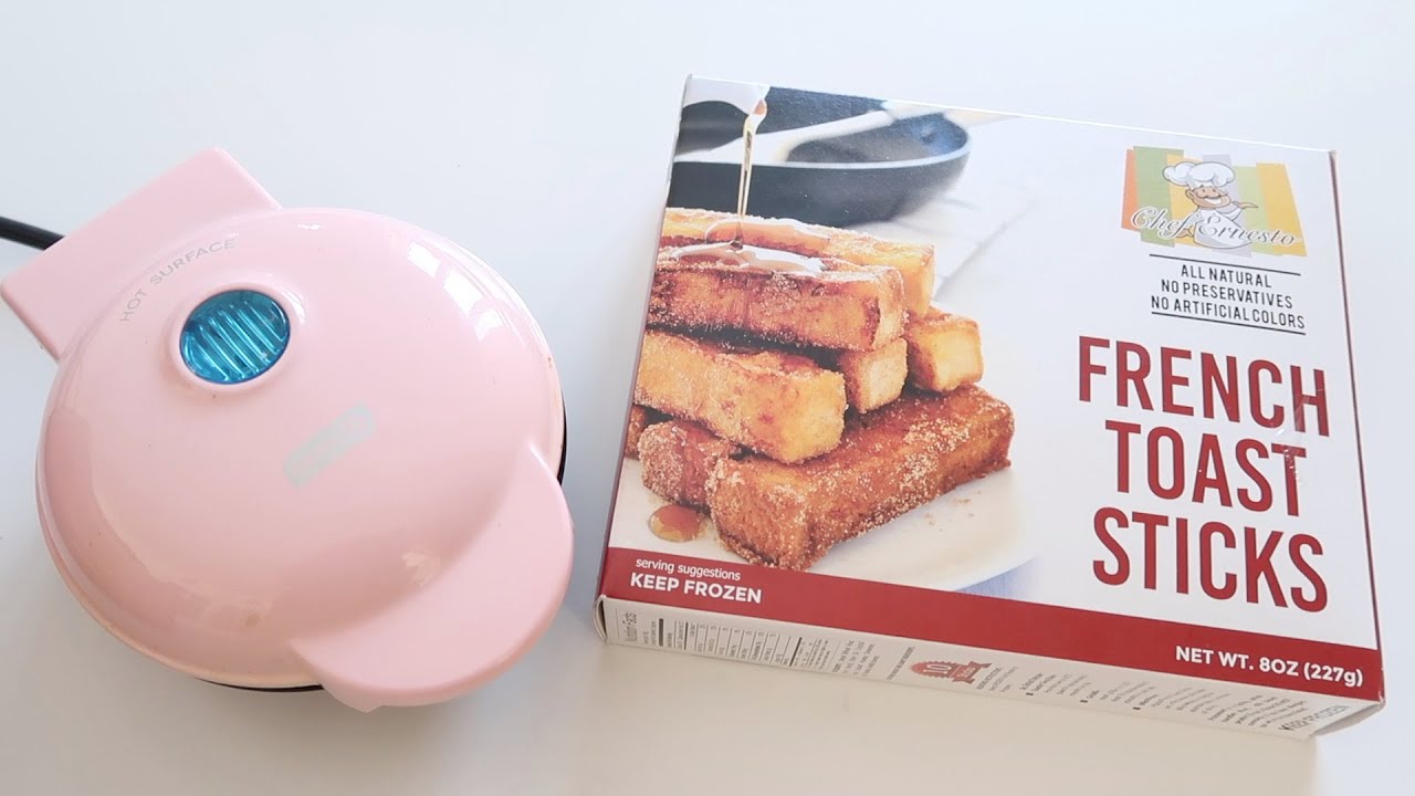 Dash Mini Griddle: Chef Ernesto French Toast Sticks - Dollar Tree