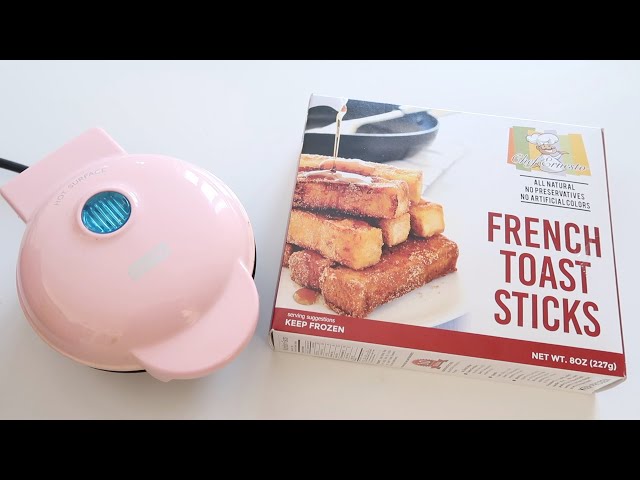 Dash Mini Griddle: Chef Ernesto French Toast Sticks - Dollar Tree