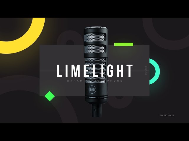 ダイナミックマイク Limelight / 512 AUDIO - YouTube
