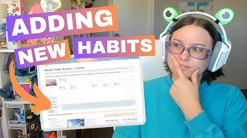 How to add a new habit to my habit tracker template - [ADHD] Daily Dashboard Notion Template