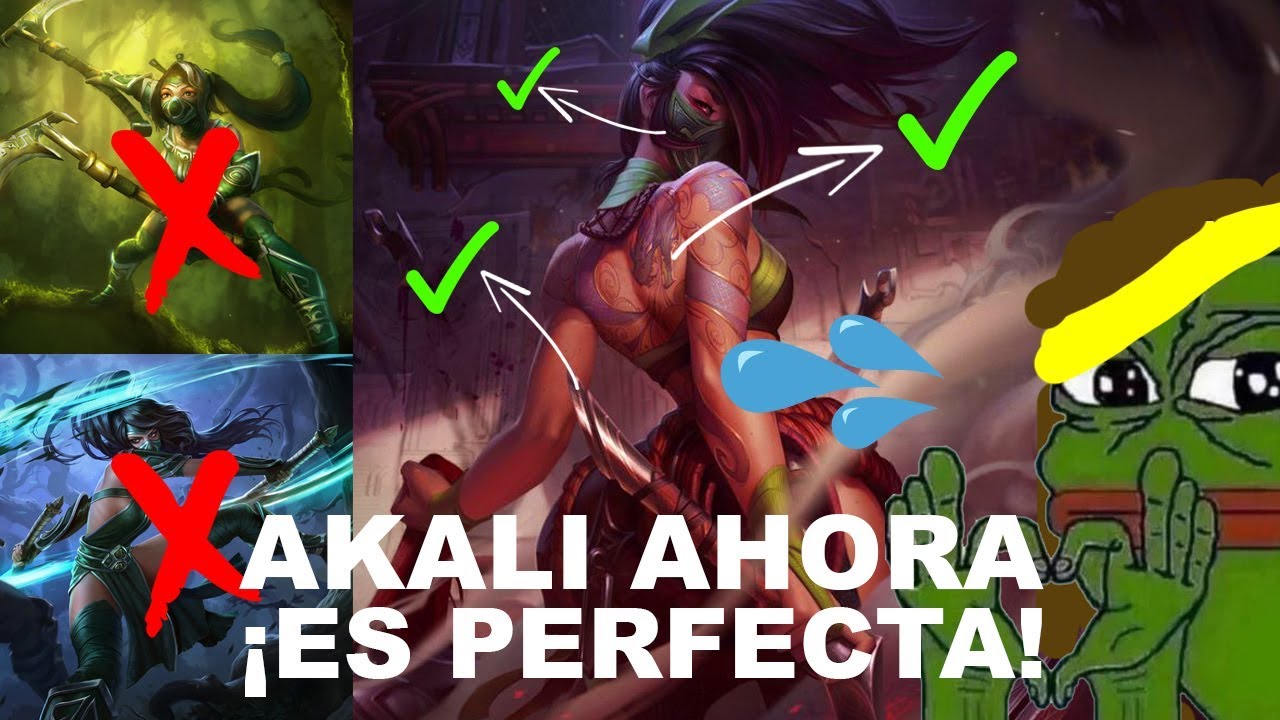 canon definicion ¿POR QUÉ AMO A LA NUEVA AKALI? | Opinión y crítica sobre el Rework de Akali | Halo