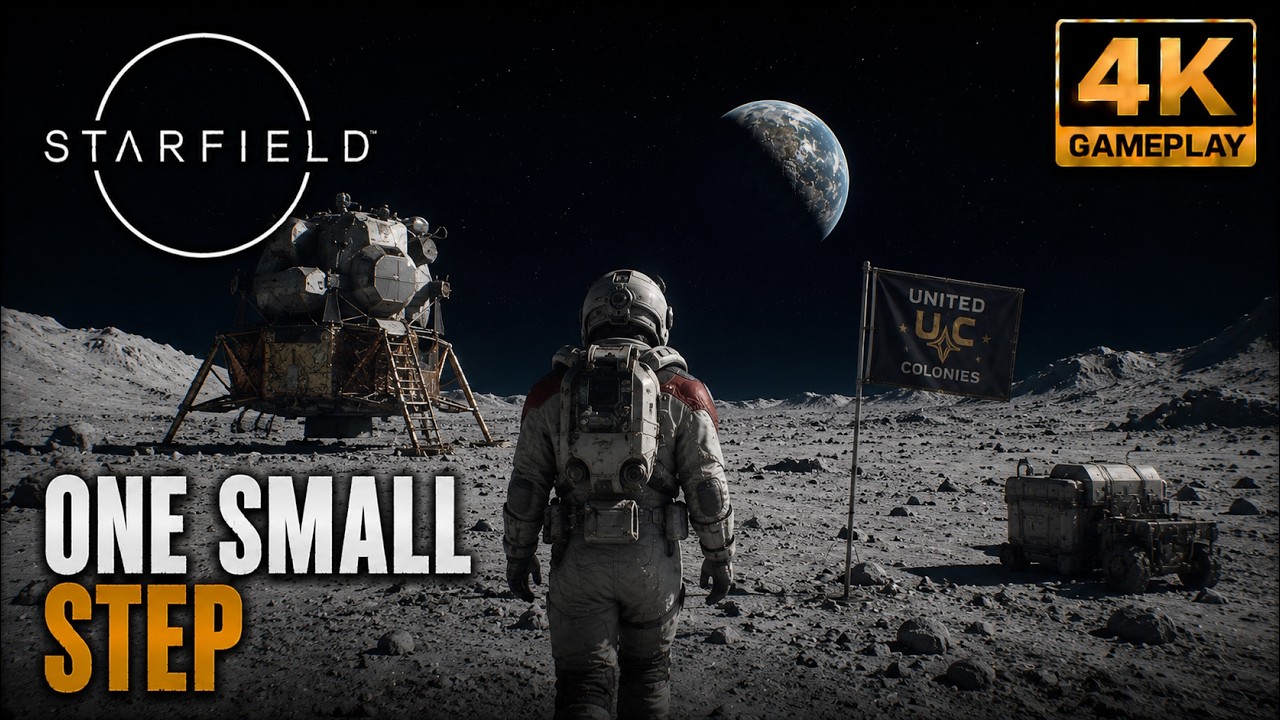Starfield mission one small step starfield youtube