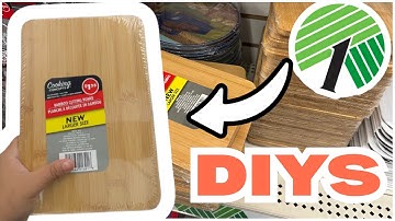 BAMBOO CUTTING BOARDS FALL DOLLAR TREE HOME DECOR CRAFTS