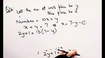 The sum of digits of  two-digit number is 7 if the digits are reversed new number increased by 3