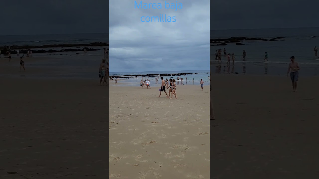 marea baja playa de comillas cantabria 15 agosto 2026