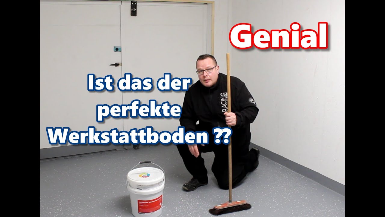 👍 Ist das der perfekte Werkstattboden ? I Einfach und schnell mit