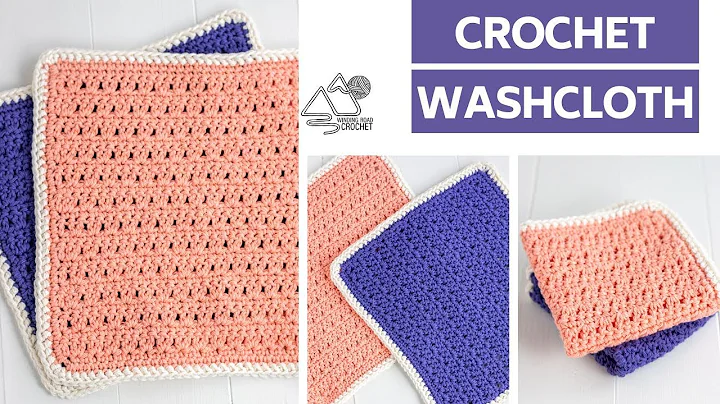 Quick and Beautiful Crochet Washcloth: Stunning Texture Pattern Tutorial