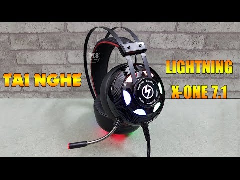 Tai nghe Lightning X-One Giả Lập 7.1 Chuyên Game