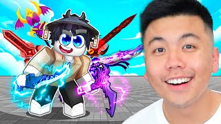 I Unlocked EVERY Weapon \& Ability in ROBLOX Blade Ball!