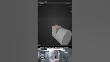 How to connect cylinder and cube in blender tutorial. Mid-poly tips #blender #3dmodeling #tutorial
