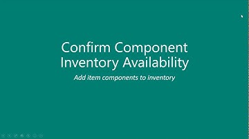 Produce Production Order in Business Central (Manufacturing)