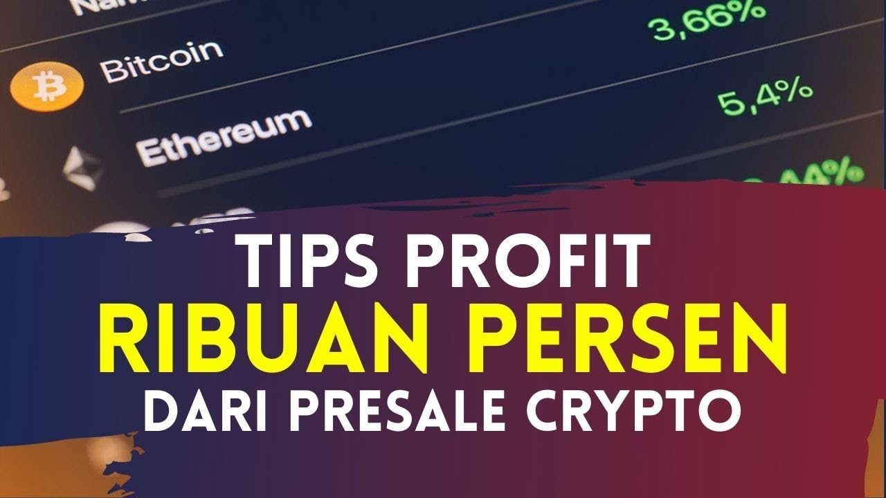 TIPS PROFIT RIBUAN PERSEN DARI PRESALE CRYPTO / EVENT LAUNCHPAD / ICO / IDO  / PRIVATE SALE - YouTube