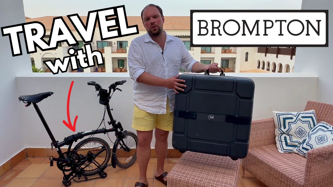 Brompton travel case - B&W Foldon - folding bike box - YouTube