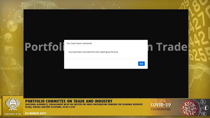 Portfolio Committee on Trade and Industry - 3rd March 2021