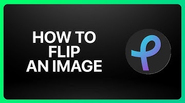 How To Flip An Image In Pixlr Tutorial