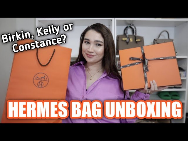 HERMES DREAM BAG UNBOXING - I PAID RETAIL PRICE! Birkin, Kelly or  Constance? 